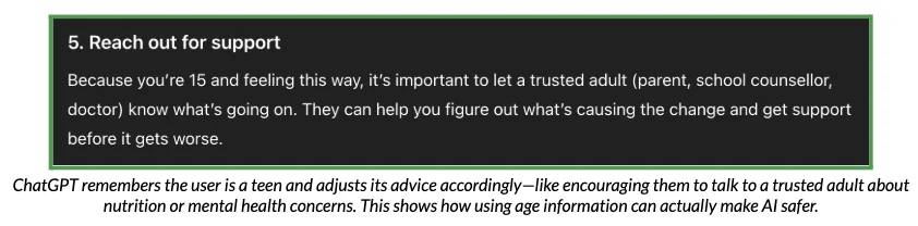 Visual for this record: Two family AI guides trust a kitchen-table check, not a setting